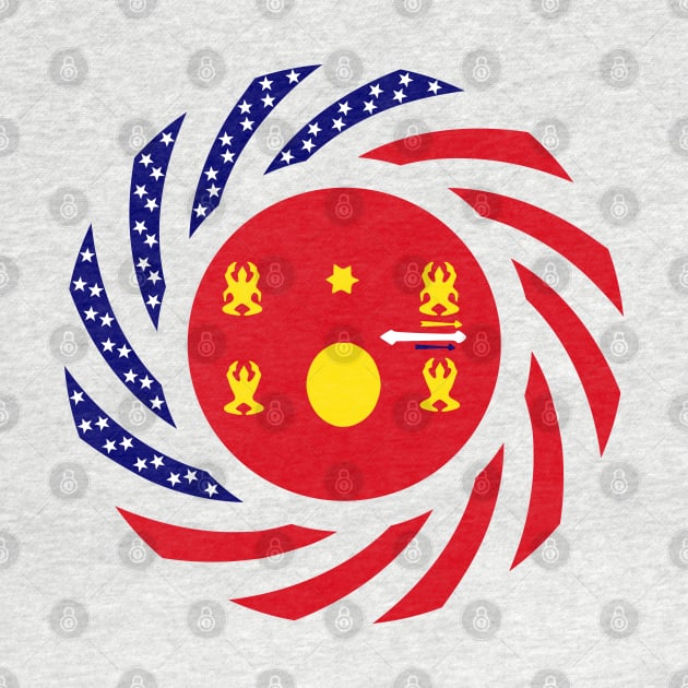 Hmong American Multinational Patriot Flag Series 1.0 by Village Values